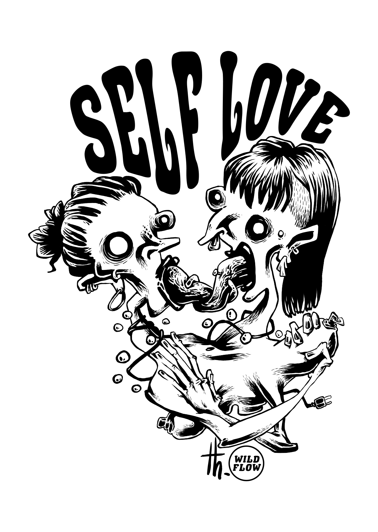 Carte postale Self Love