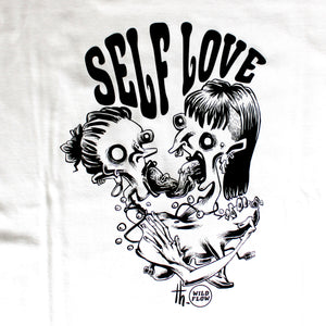 T-shirt blanc Self Love
